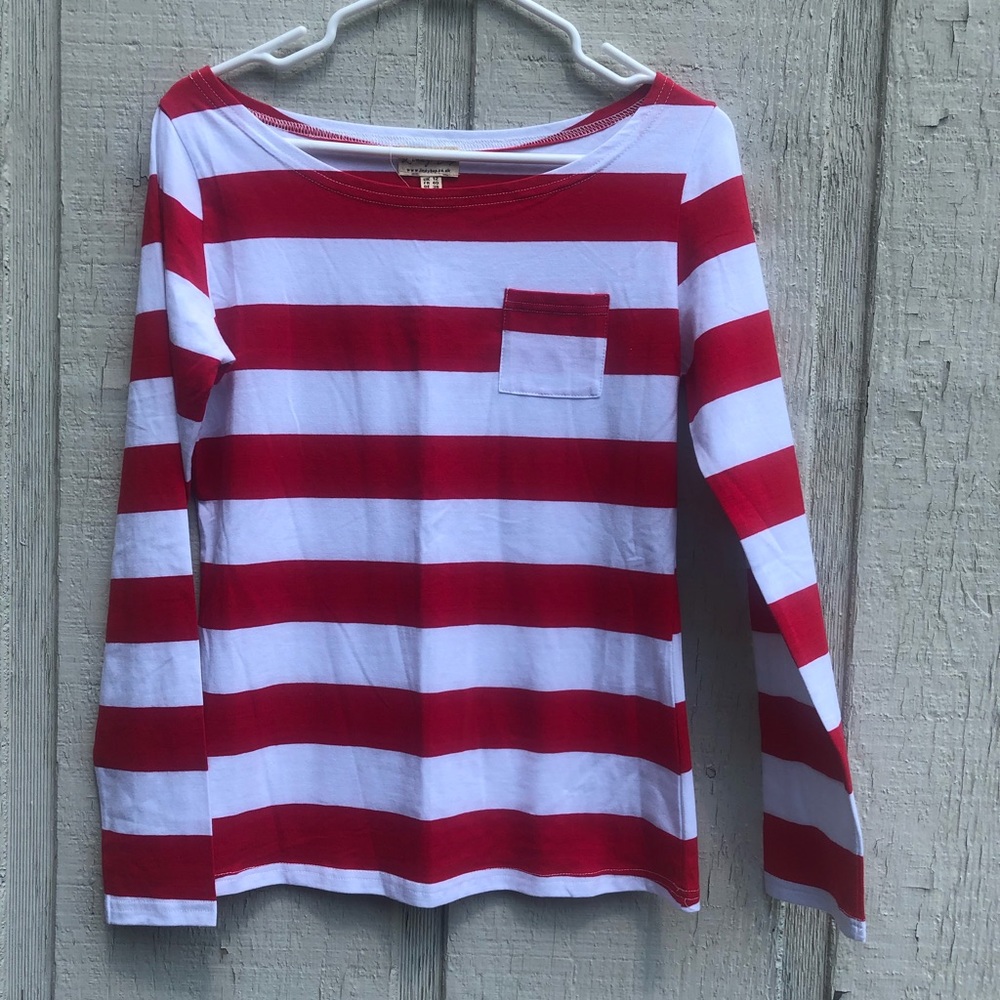 Lindy Bop stripped top! Size M NWOT